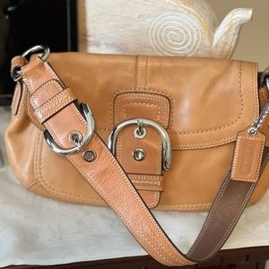 Beautiful Tan Coach Handbag